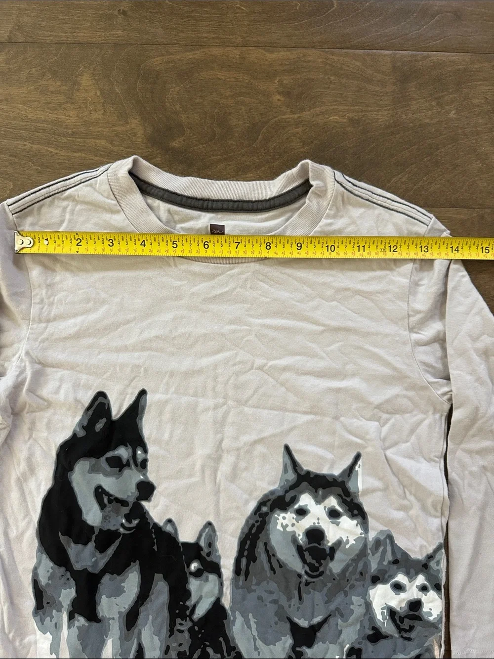 Tea Collection Husky Tee, Size 7.